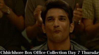 Chhichhore Box Office Collection Day 7 Thursday