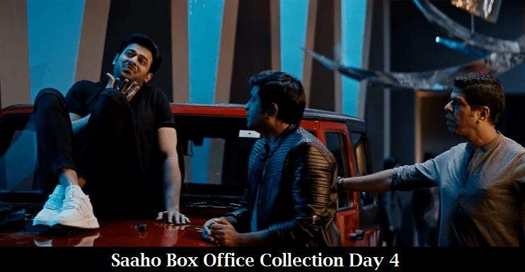 Saaho Box Office Collection Day 4