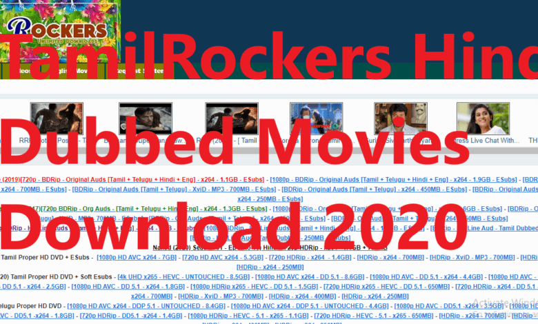TamilRockers Hindi Dubbed Movies