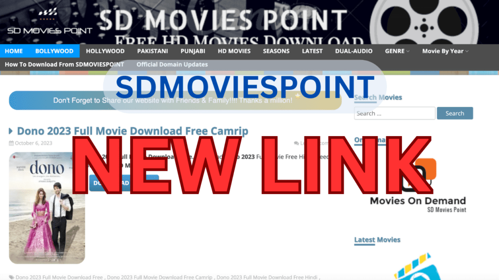 SDMOVIESPOINT new link