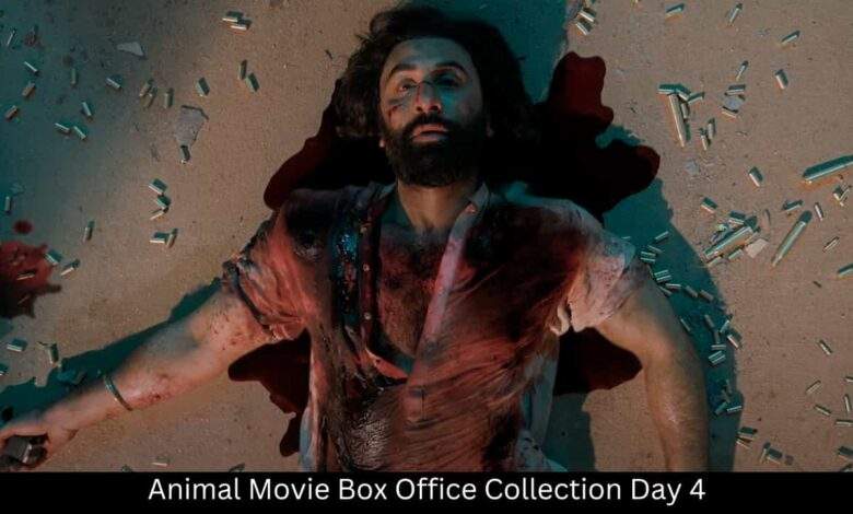 Animal Movie Box Office Collection Day 4