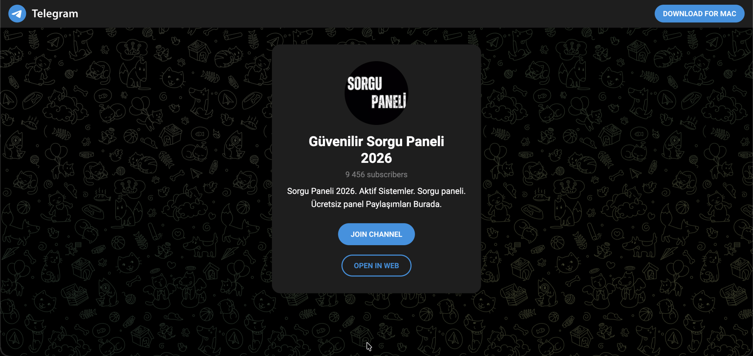 Sorgu Paneli 2026: Güncel Telegram Kanalı ve Bilgiler Sorgu Paneli 2026: Güncel Telegram Kanalı ve Bilgiler